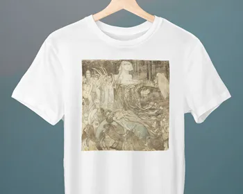 Тениска De Sphinx Jan Toorop унисекс с емблемата на арт-тениски