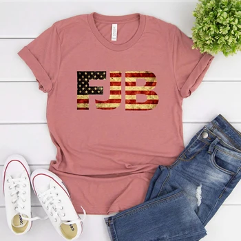 Тениска FJB с принтом хартата на Америка, забавен Джо Байдън, тениска FJB срещу Байдън, проамерикански консервативни унисекс ризи, реколта тениски с графичен дизайн