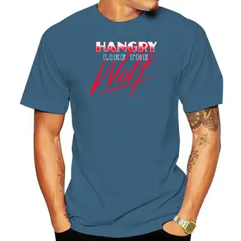 Тениска Hangry Like The Wolf Киселите Пране Отлично Качество на Различни Цвята Размер: S 3Xl