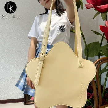 Чанта през рамо във формата на звезда JK под формата на Kawai за жени, студентски училищна чанта, скъпа дамска чанта в стил Лолита, сладко момиче