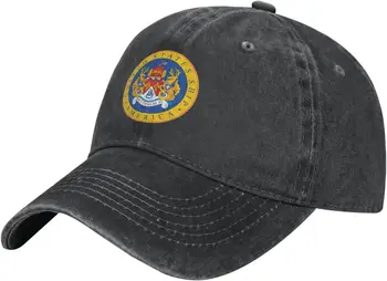 Шапката е на шофьор на камион самолетоносач USS America CV-66 на ВМС на САЩ-бейзболна шапка от выстиранного памук, папины шапки, военни Шапки флот